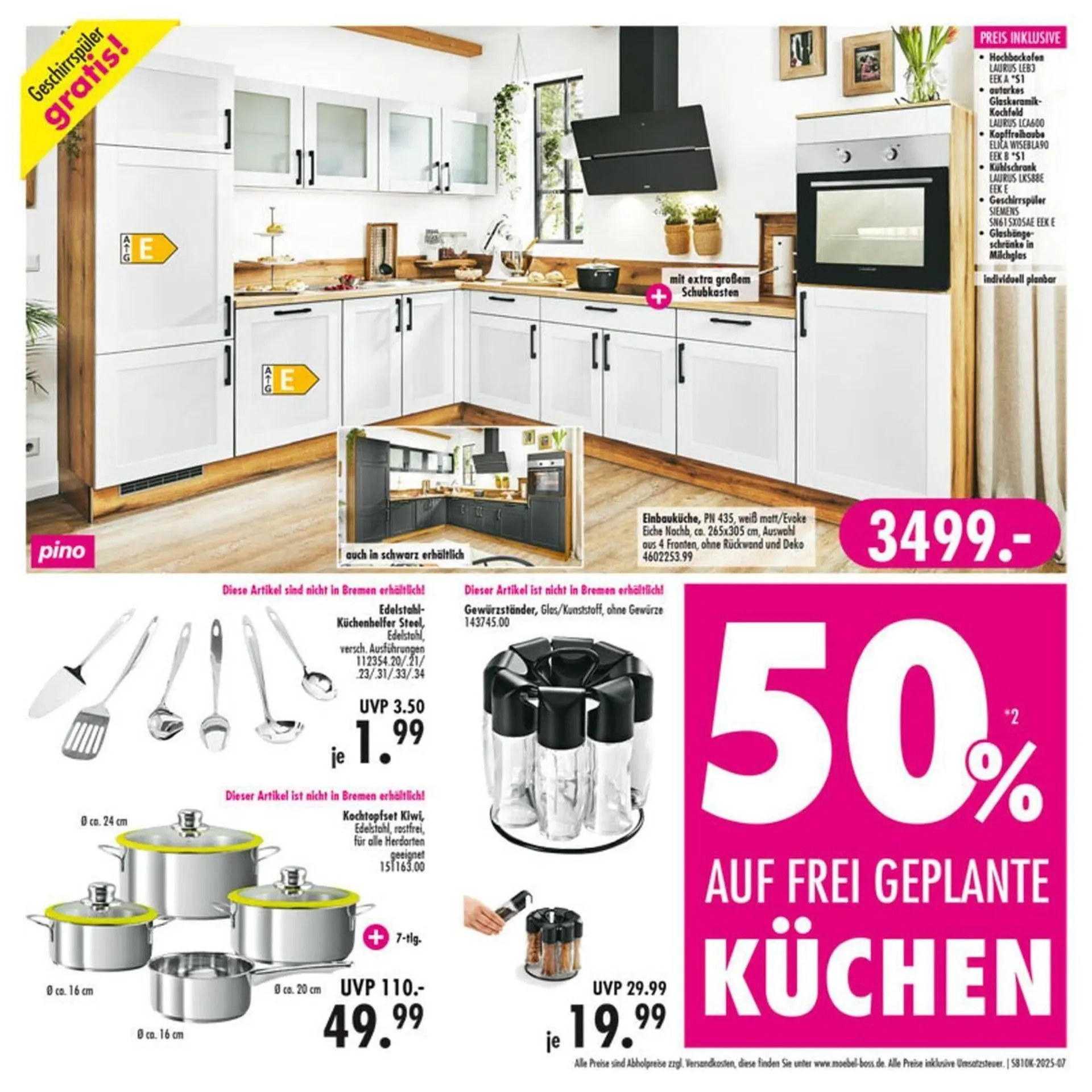 Möbel Boss Prospekt von 3. März bis 6. April 2025 - Prospekt seite 7