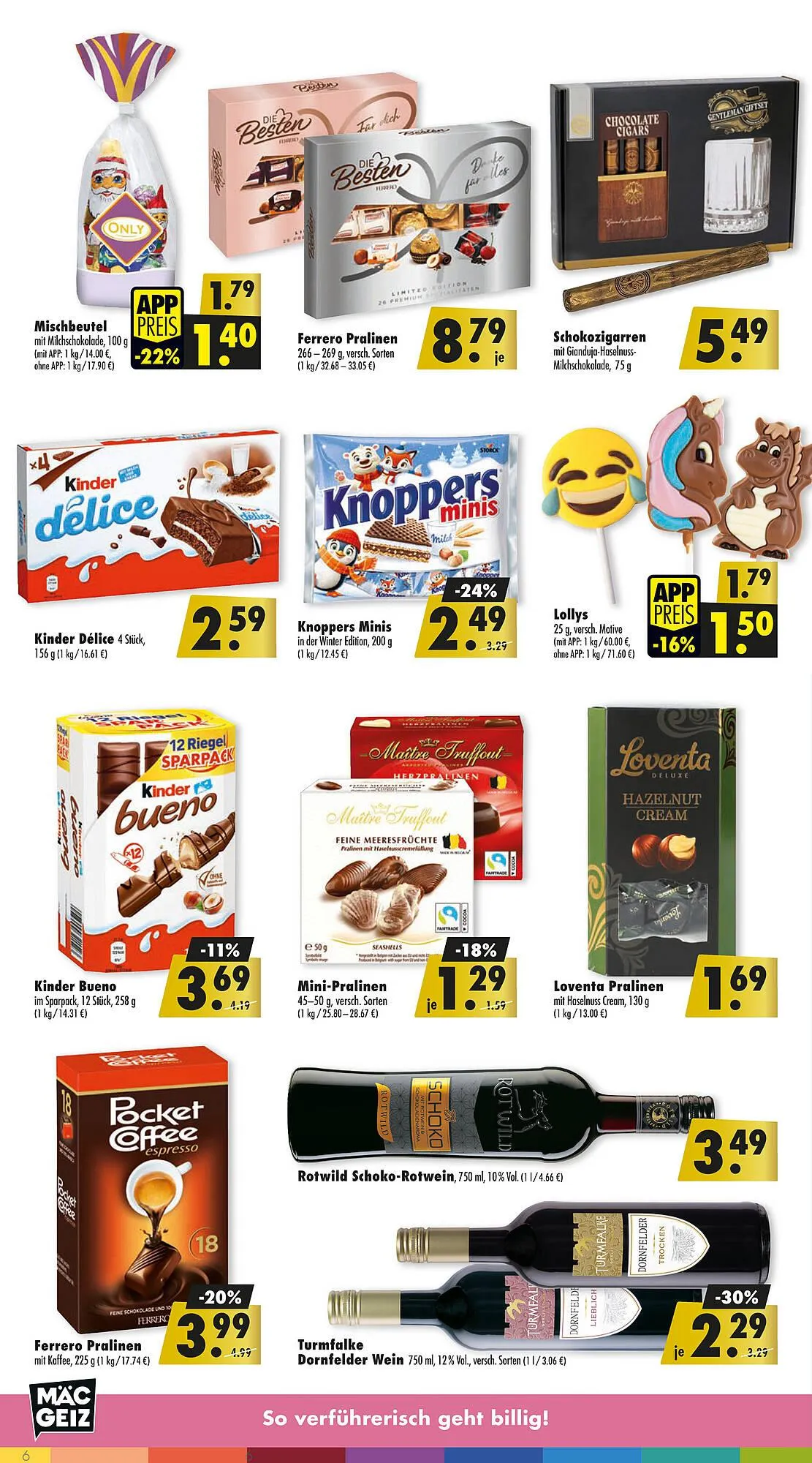 Mäc Geiz Prospekt von 1. Dezember bis 7. Dezember 2025 - Prospekt seite 6