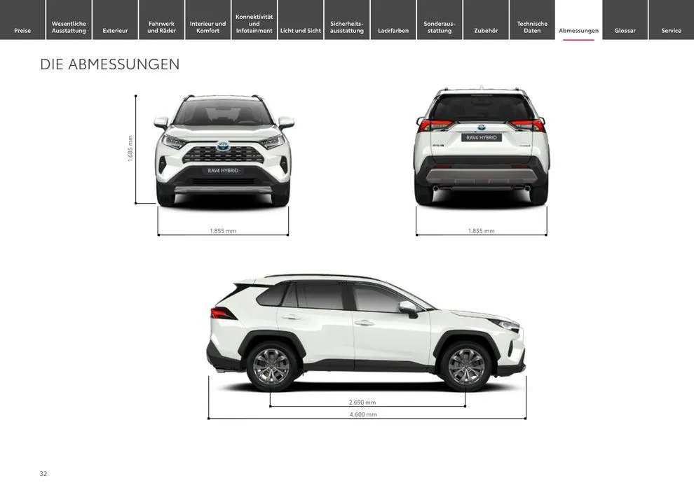 Toyota RAV4 von 4. Juni bis 4. Juni 2025 - Prospekt seite 32