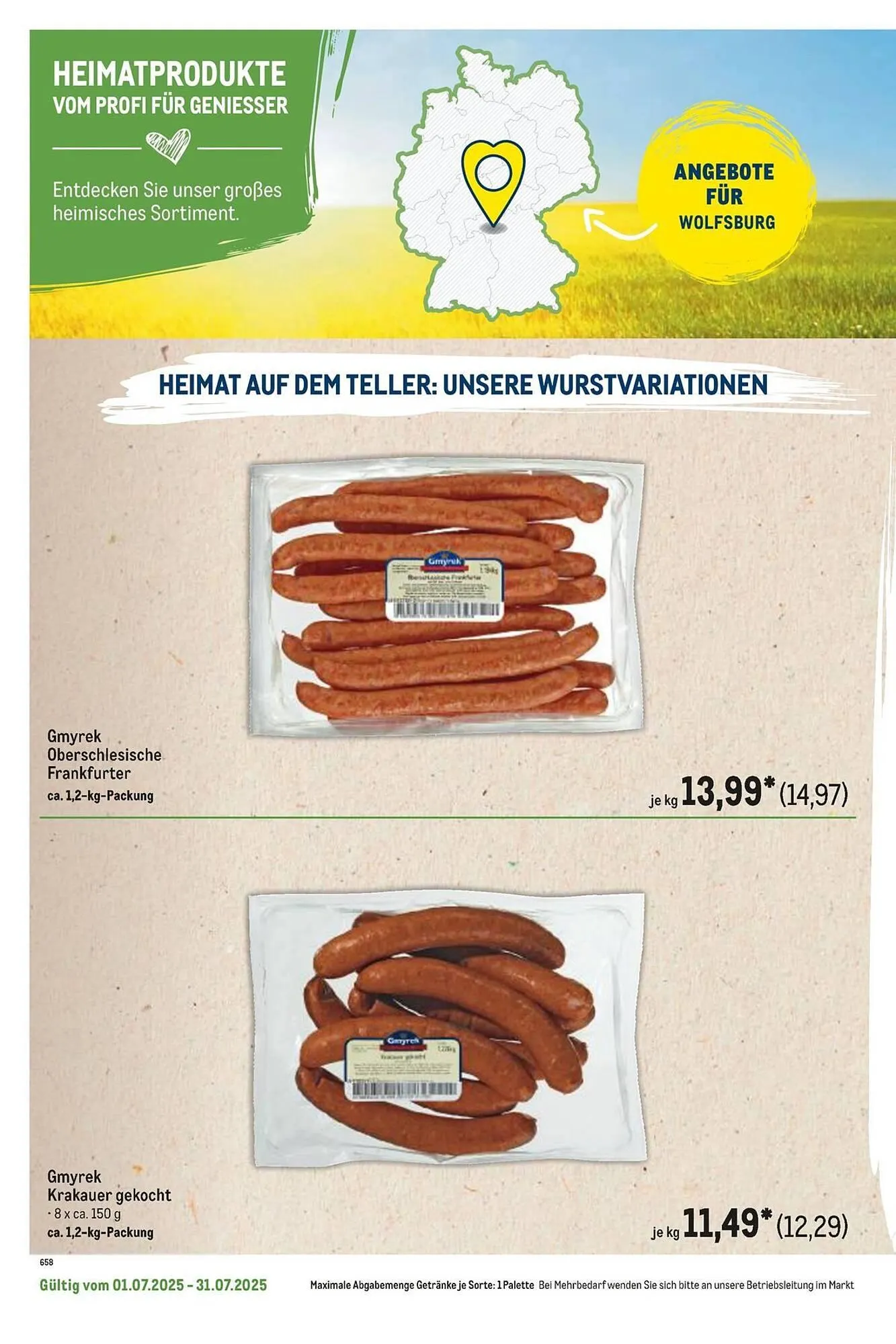 METRO Prospekt von 1. Juli bis 31. Juli 2025 - Prospekt seite 14