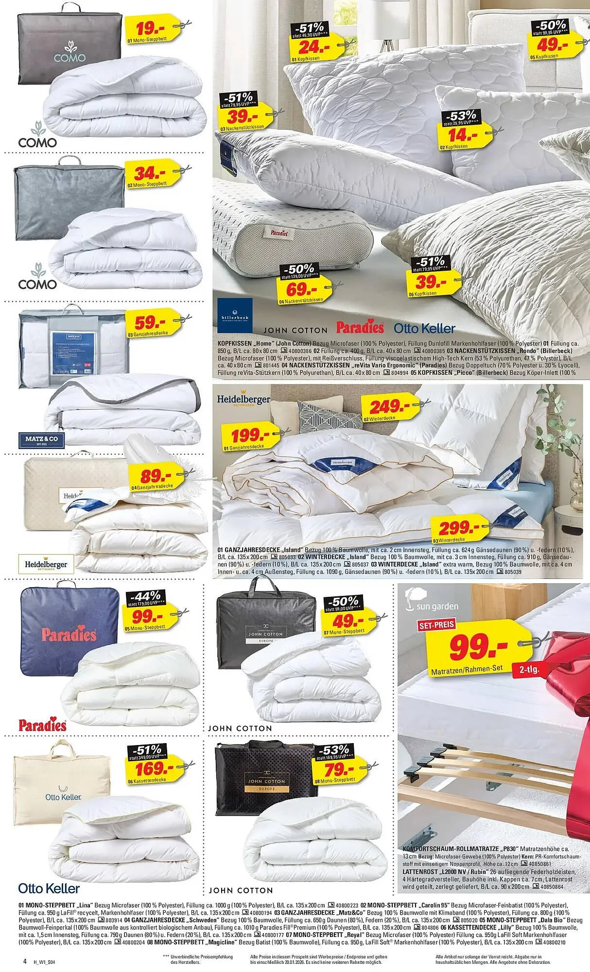 Höffner Prospekt von 9. Januar bis 20. Januar 2026 - Prospekt seite 4