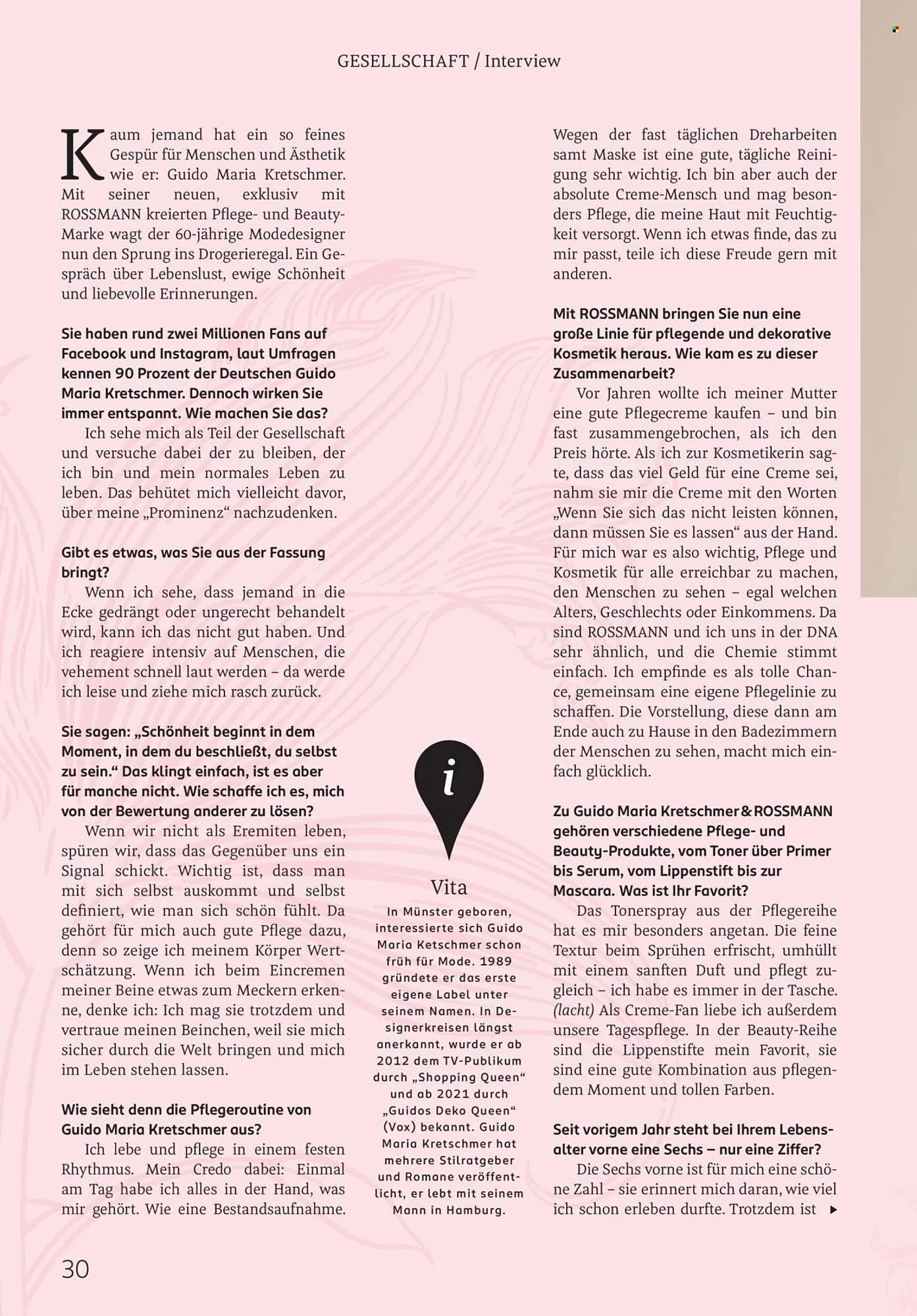 Rossmann Magazin von 1. April bis 30. April 2026 - Prospekt seite 30