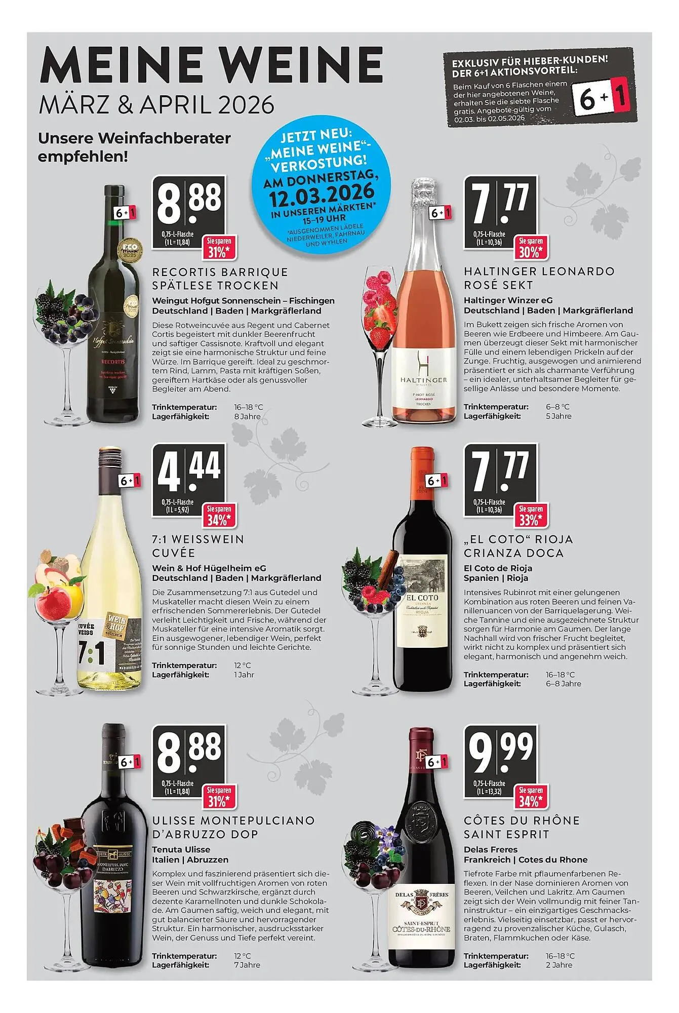 Hieber's Frische Center Prospekt von 8. März bis 14. März 2026 - Prospekt seite 10