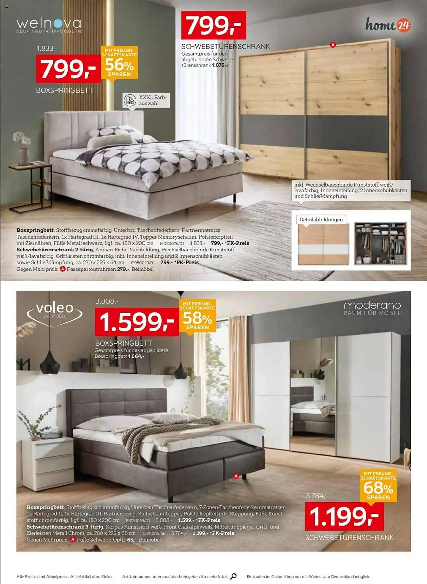 XXXLutz Prospekt von 18. Januar bis 1. Februar 2026 - Prospekt seite 24