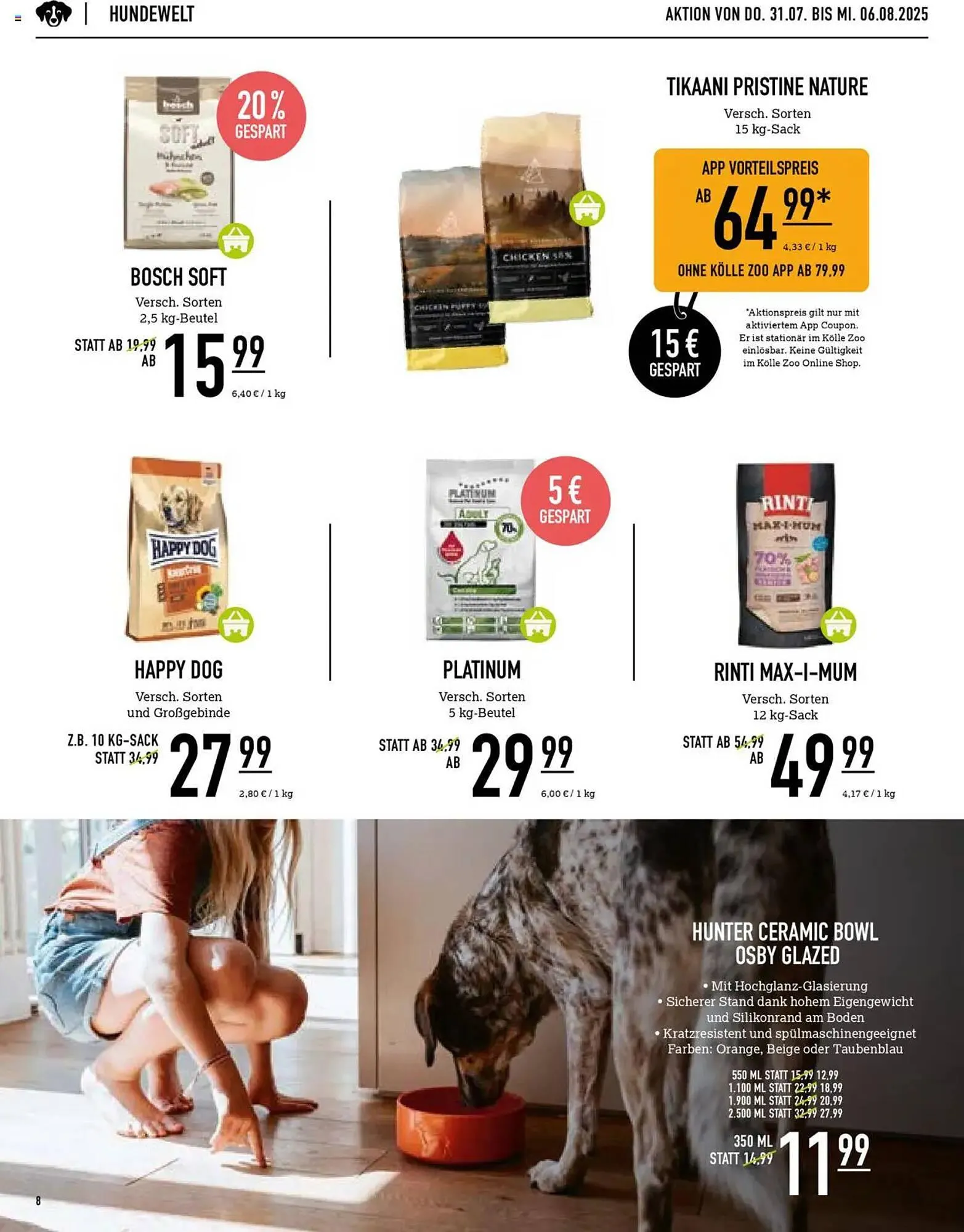 Kölle Zoo Prospekt von 30. Juli bis 6. August 2025 - Prospekt seite 8