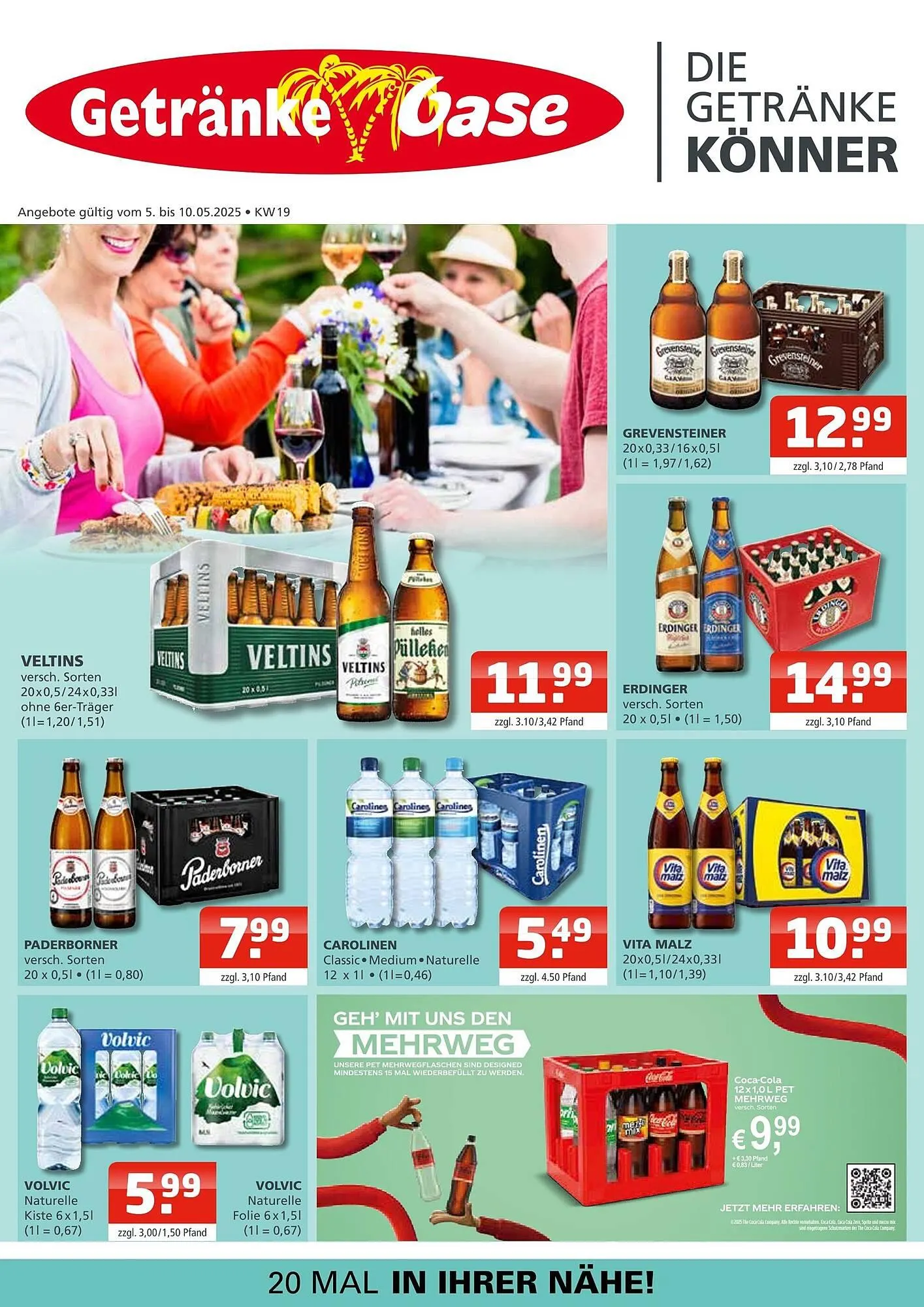 Getränke Oase Prospekt - 1