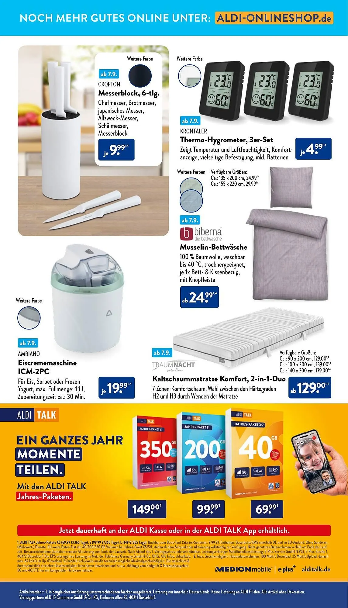 Aldi Nord Prospekt von 8. September bis 13. September 2025 - Prospekt seite 39