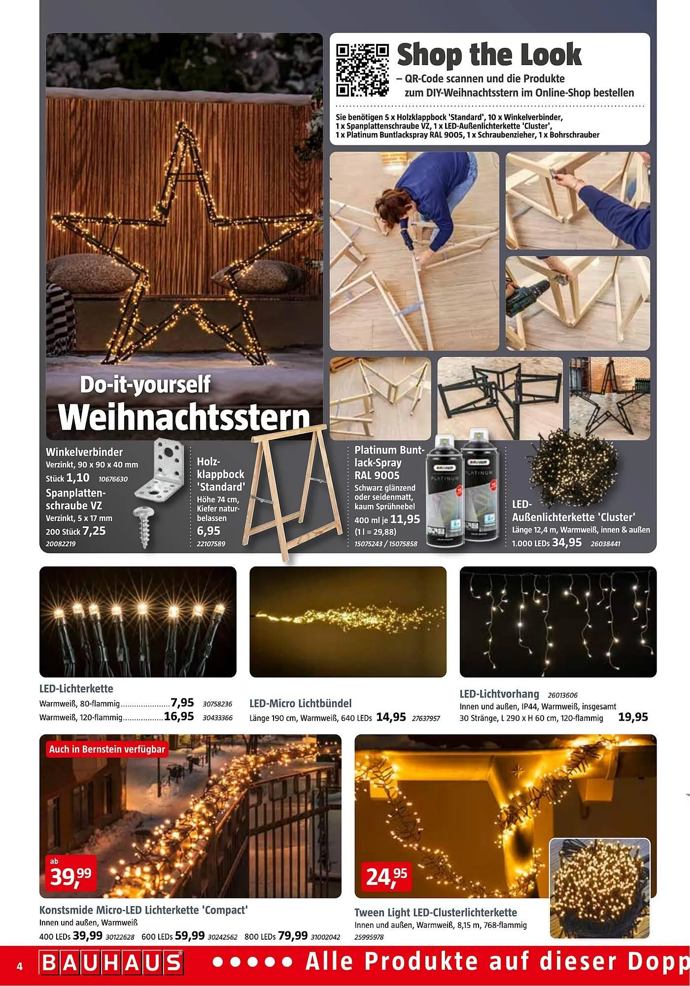 Bauhaus Prospekt von 1. November bis 29. November 2025 - Prospekt seite 4