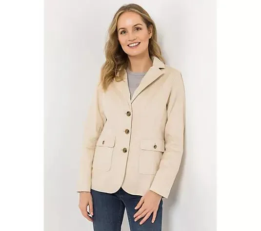 DAWID by Dawid Tomaszewski Blazer, Langarm Pattentaschen figurbetont