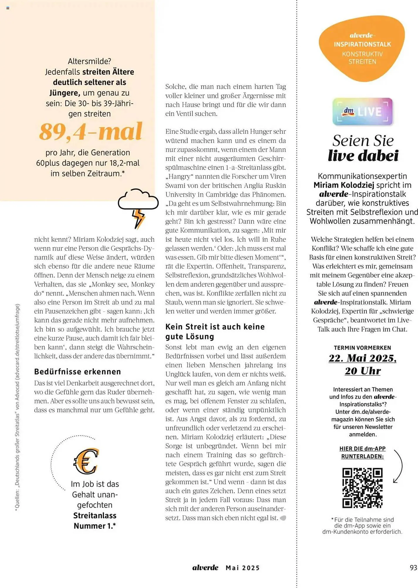 dm drogerie Prospekt von 1. Mai bis 31. Mai 2025 - Prospekt seite 93