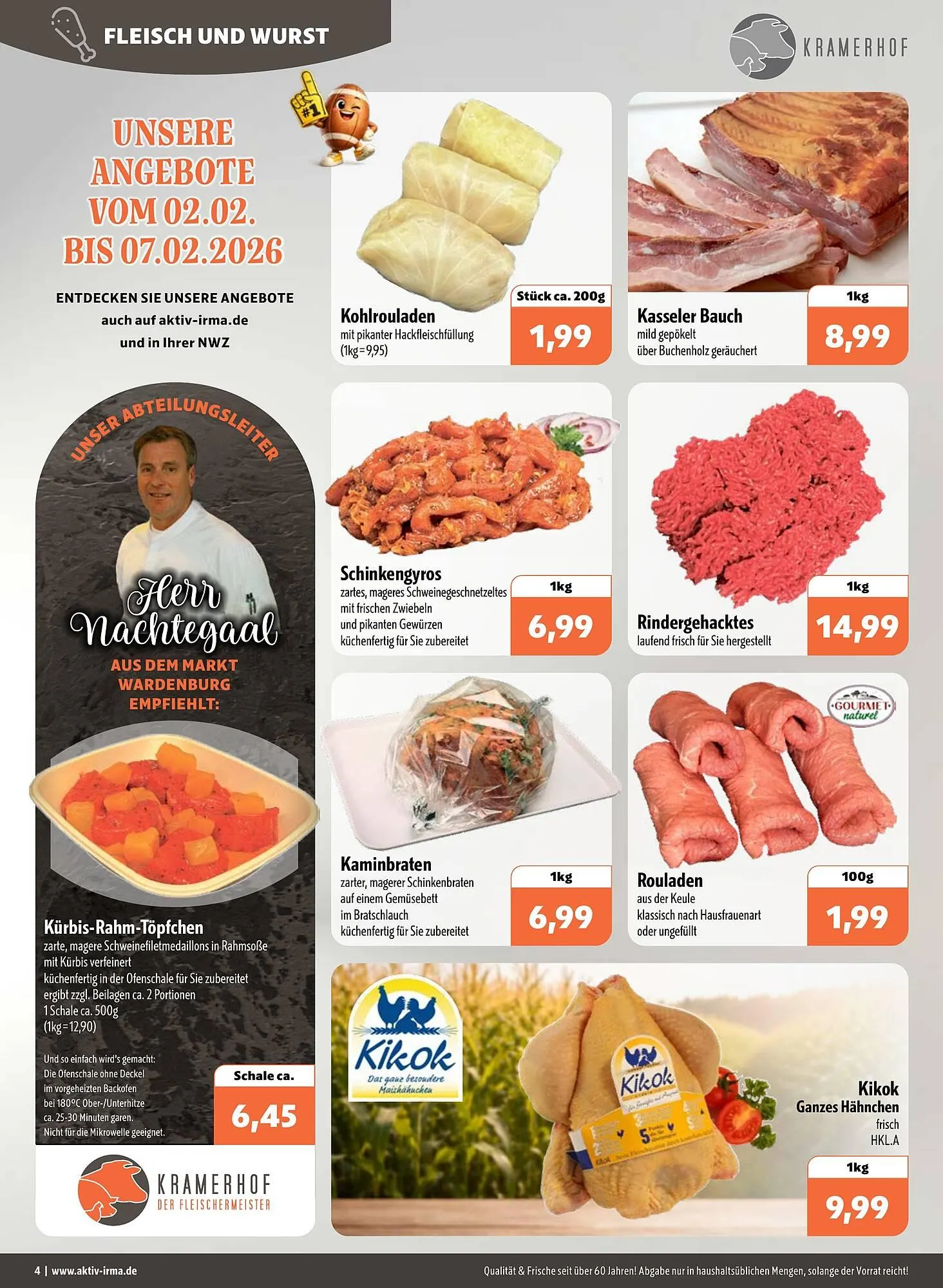 Aktiv Irma Prospekt von 2. Februar bis 7. Februar 2026 - Prospekt seite 4