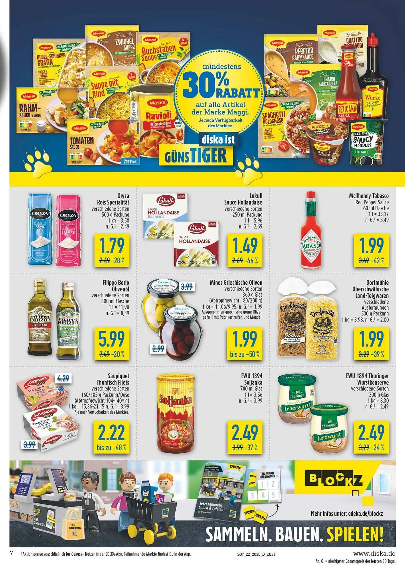 diska Prospekt von 26. Mai bis 31. Mai 2025 - Prospekt seite 7