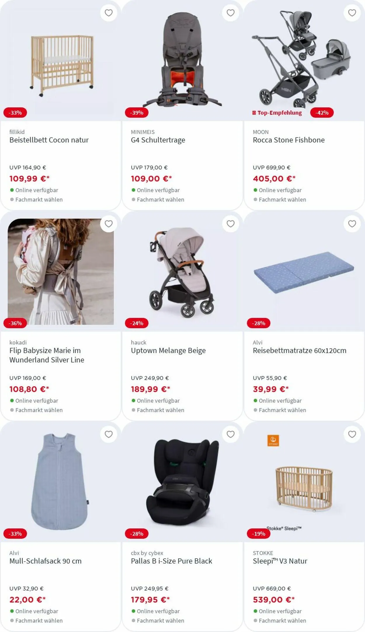 BabyOne Aktueller Prospekt von 10. März bis 16. März 2025 - Prospekt seite 39