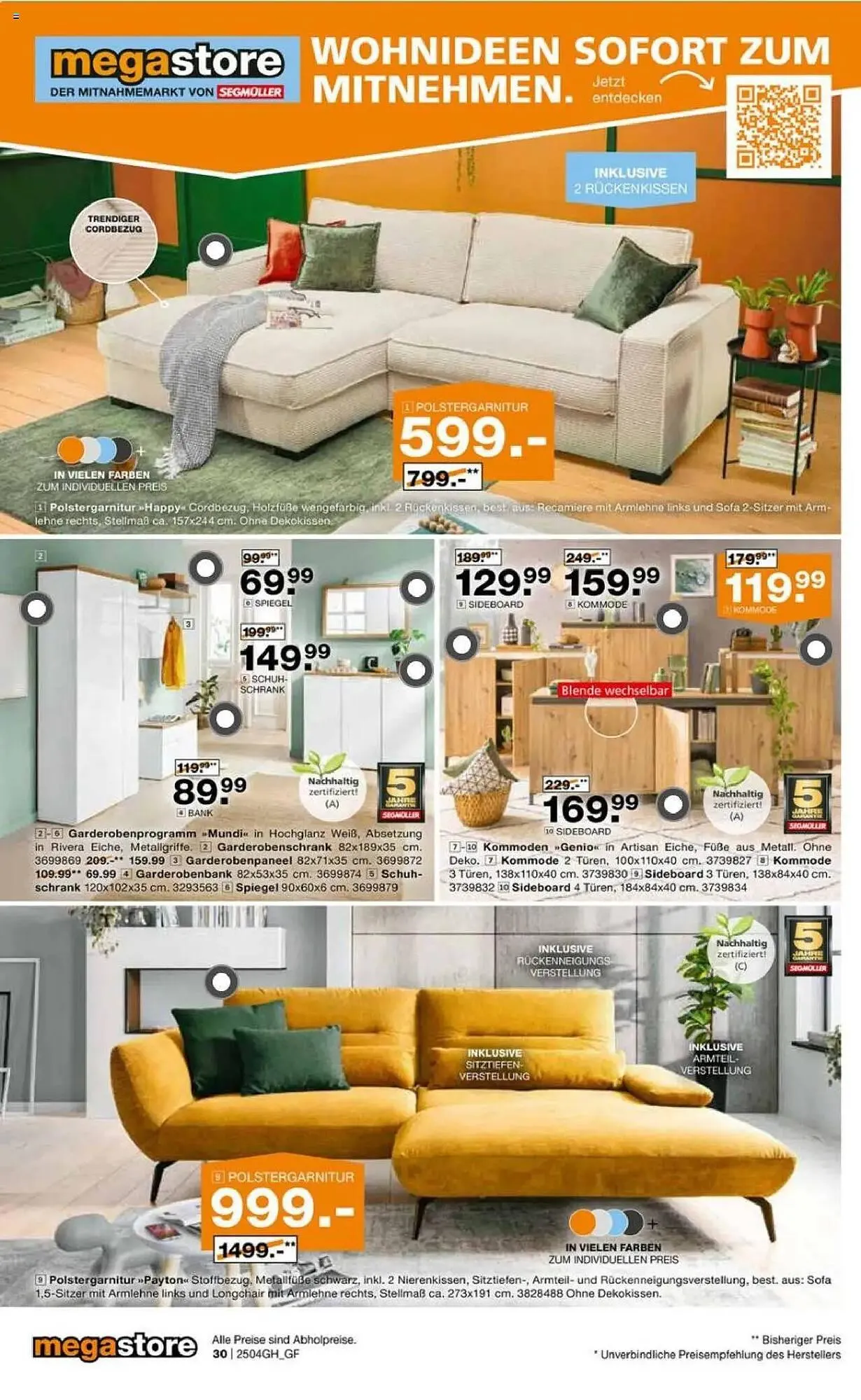 Segmüller Prospekt von 30. März bis 6. April 2025 - Prospekt seite 46