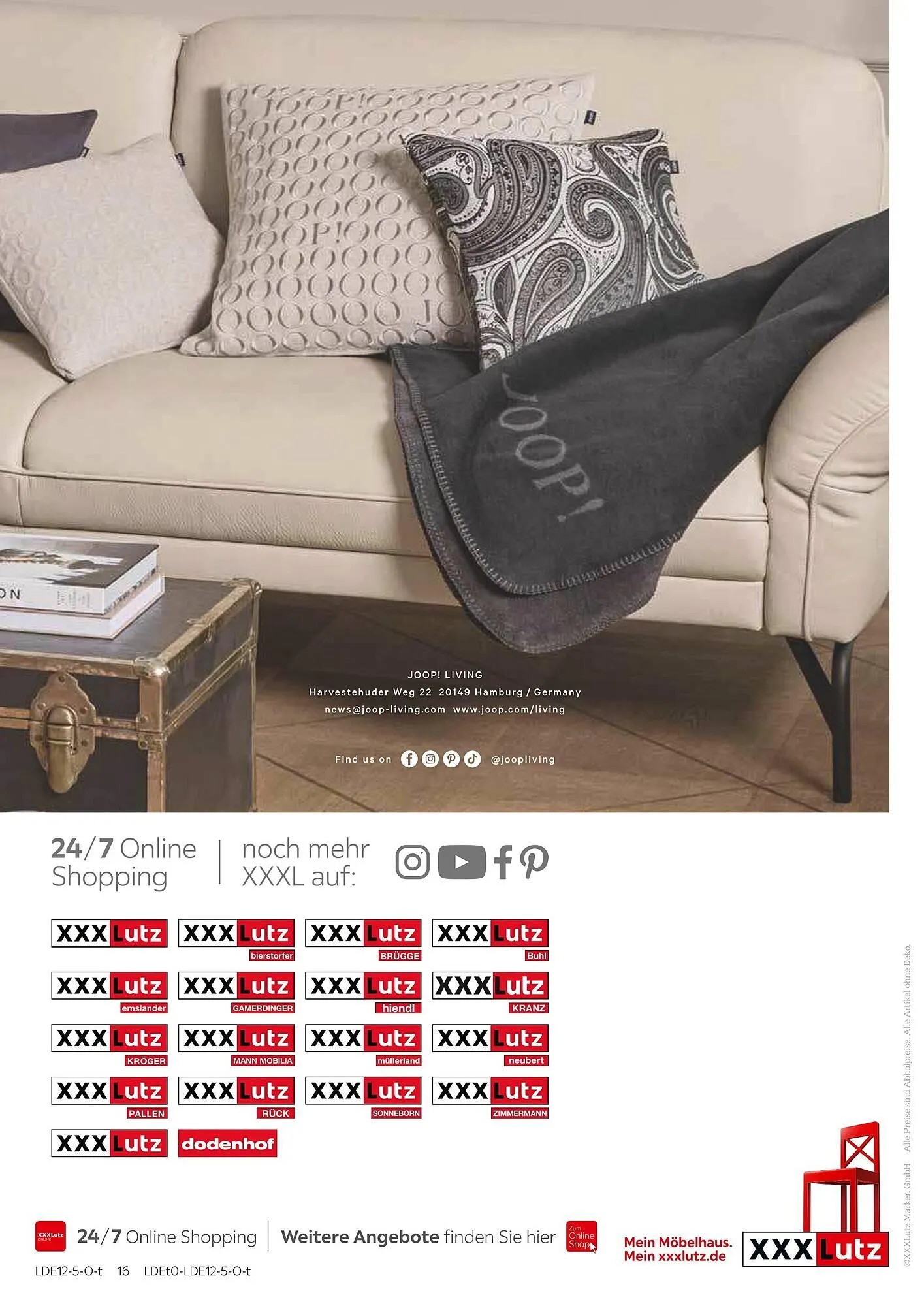 XXXLutz Prospekt von 1. Dezember bis 14. Dezember 2025 - Prospekt seite 16