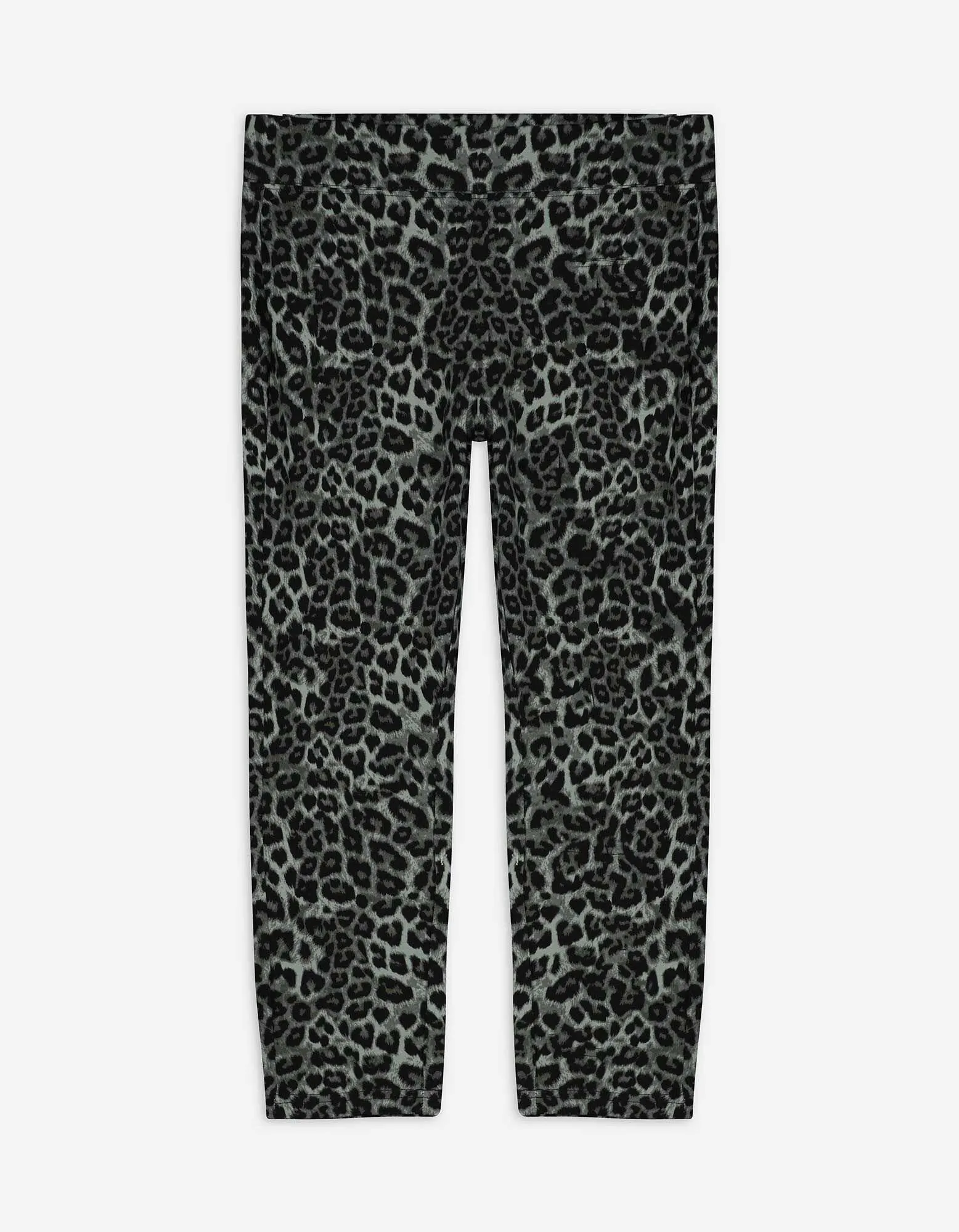 Leggings - Leopardenmuster - hellgrün