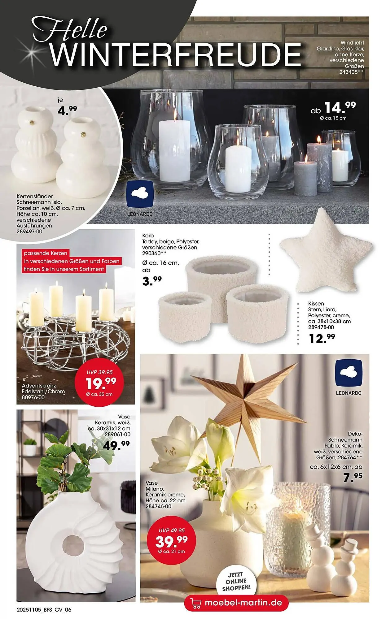 Möbel Martin Prospekt von 4. November bis 16. Dezember 2025 - Prospekt seite 6