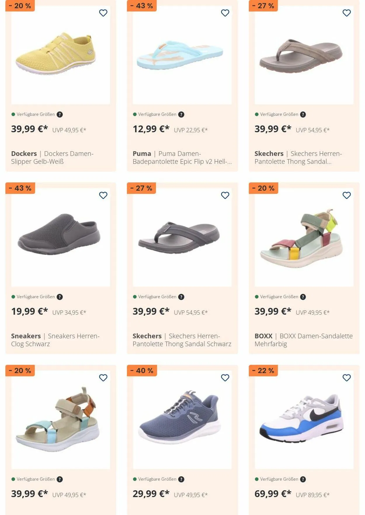 SCHUH OKAY Aktueller Prospekt von 14. Juli bis 23. Juli 2025 - Prospekt seite 8