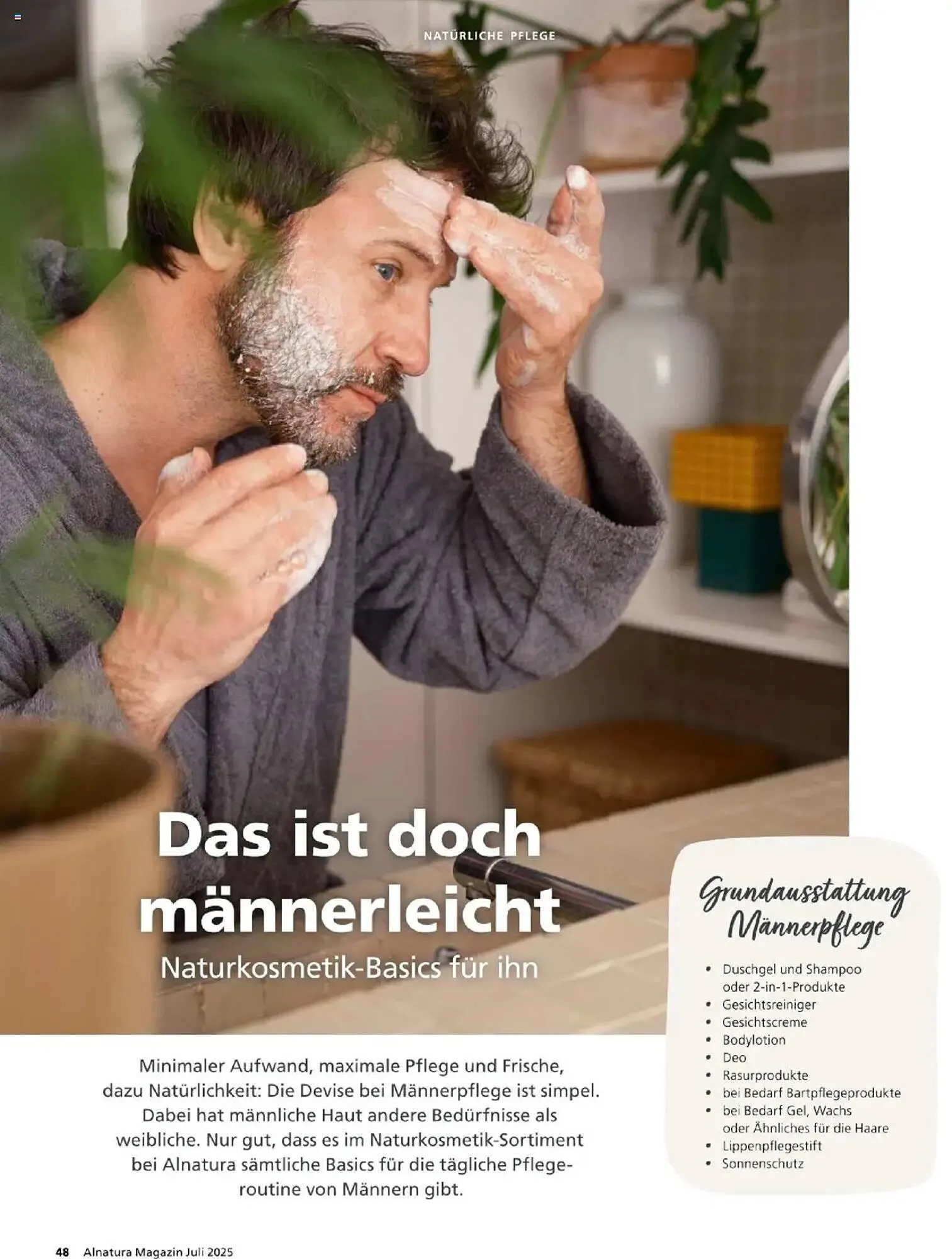 Alnatura Prospekt von 1. Juli bis 31. Juli 2025 - Prospekt seite 48