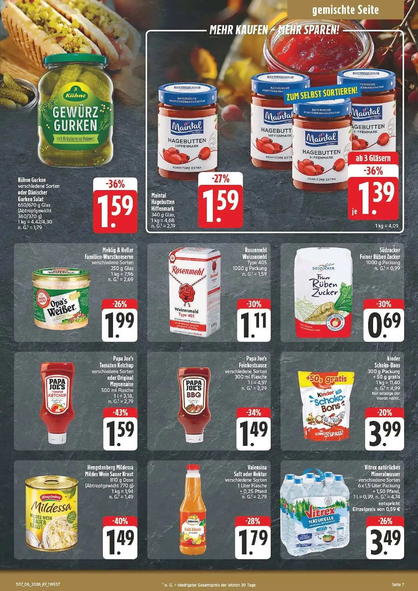 Nah & gut Prospekt von 2. Februar bis 7. Februar 2026 - Prospekt seite 7