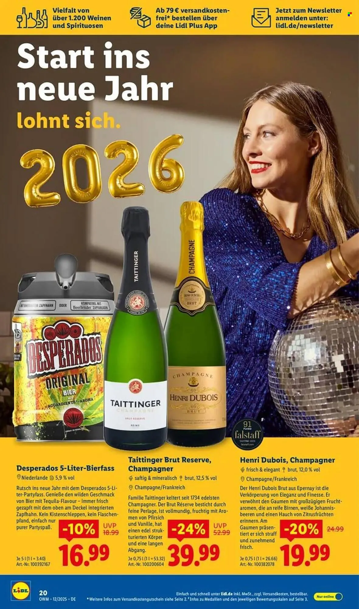 Lidl Prospekt von 1. Dezember bis 31. Dezember 2025 - Prospekt seite 20