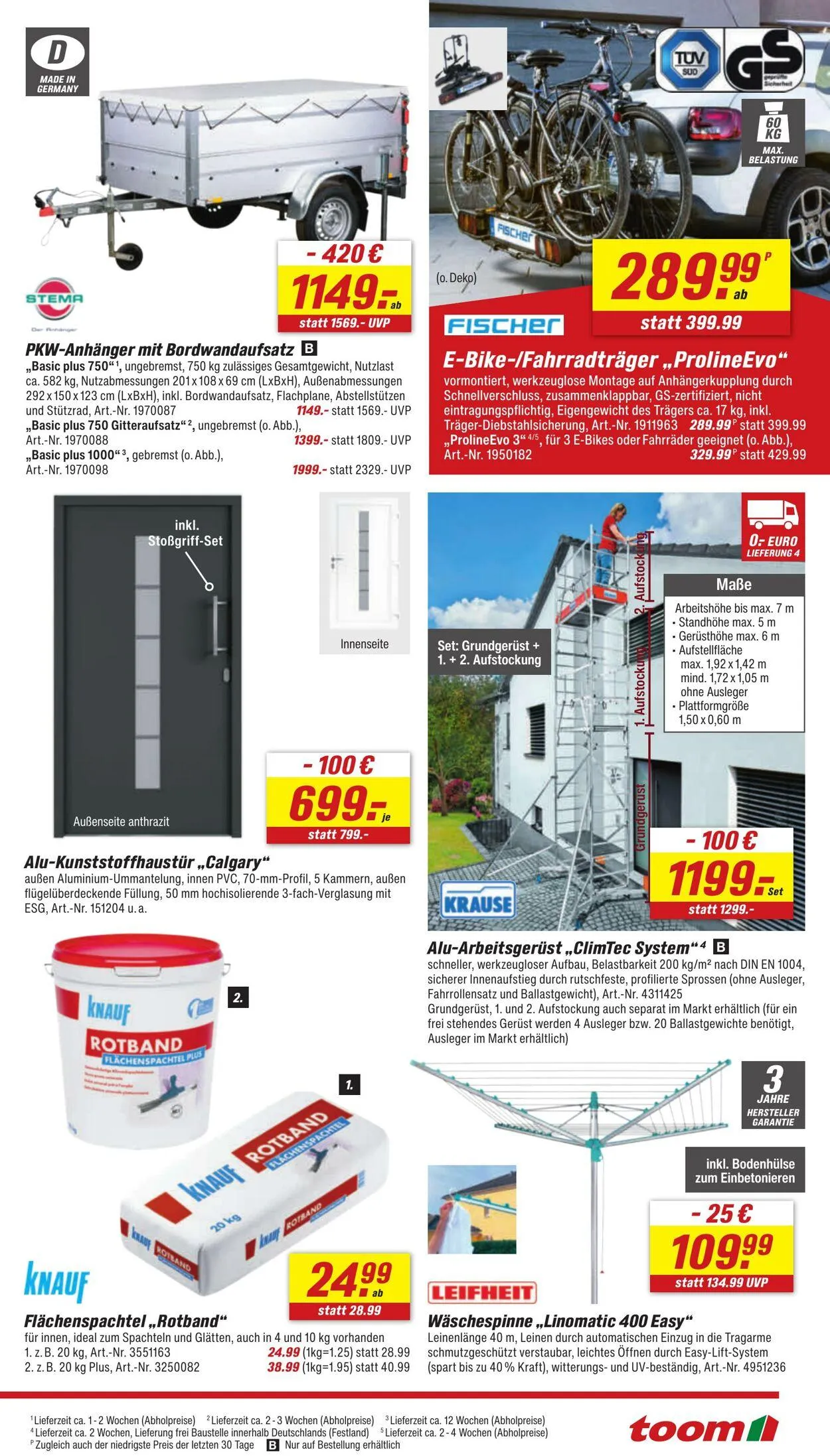 toom Baumarkt Aktueller Prospekt von 18. August bis 1. September 2025 - Prospekt seite 23