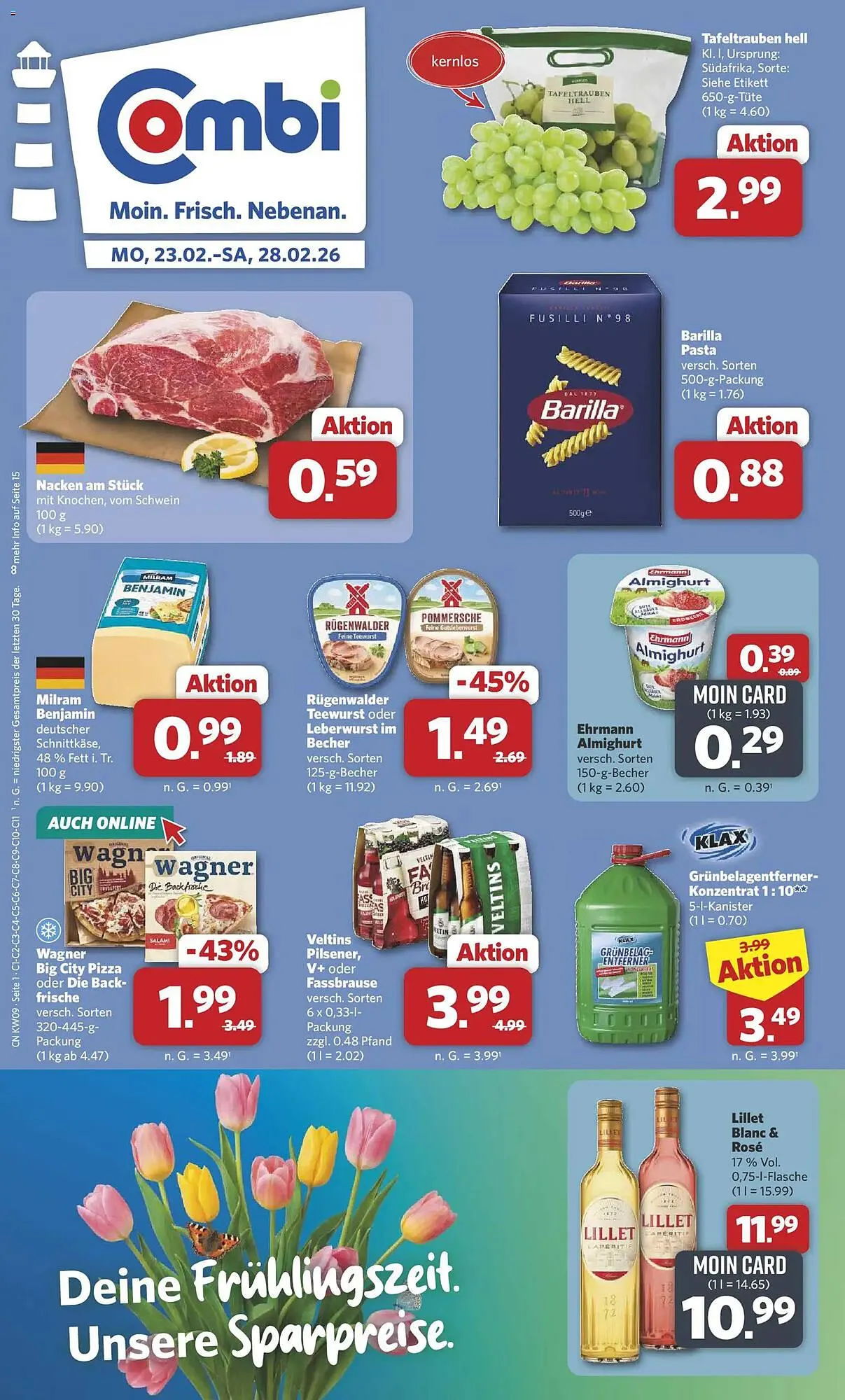 Combi Prospekt von 22. Februar bis 28. Februar 2026 - Prospekt seite 1