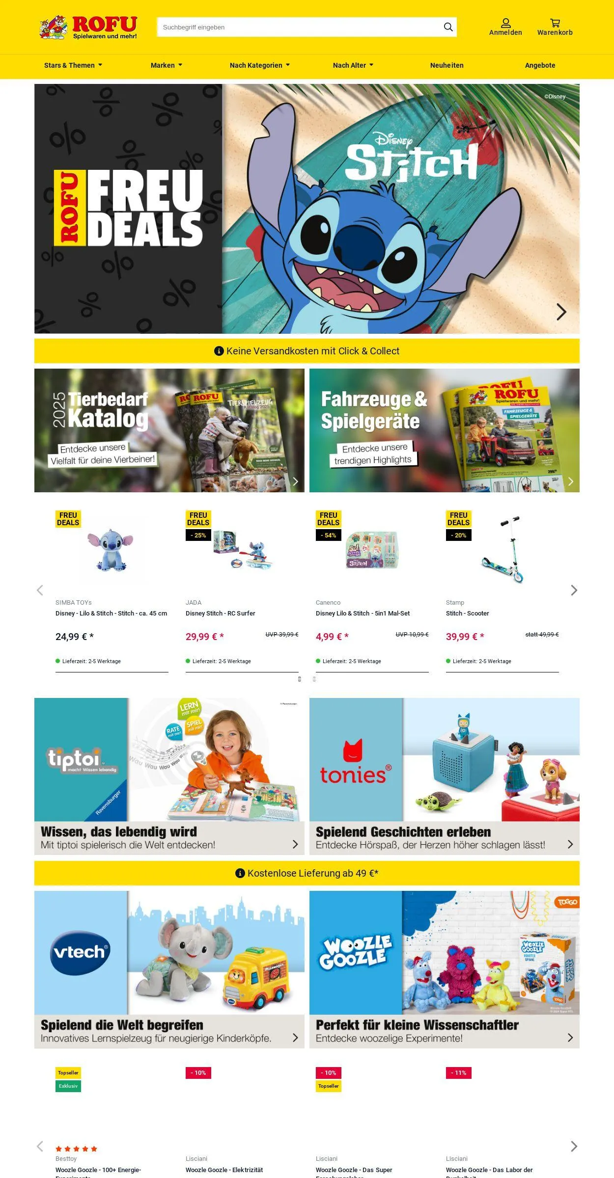 ROFU Kinderland Aktueller Prospekt von 21. April bis 30. April 2025 - Prospekt seite 1