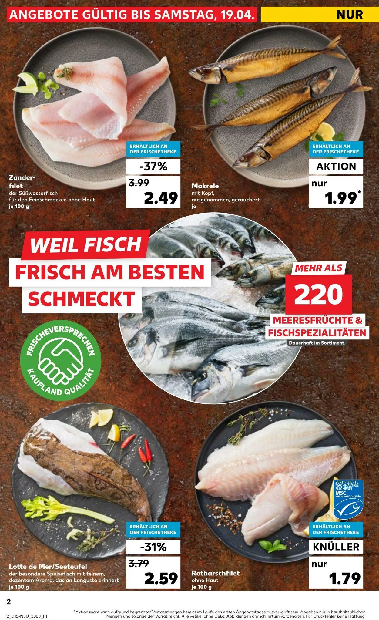 Kaufland - Hamburg von 10. April bis 16. April 2025 - Prospekt seite 2