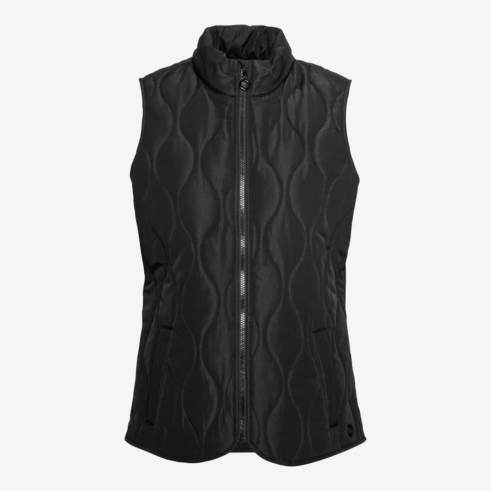 Damen-Steppweste mit Stehkragen