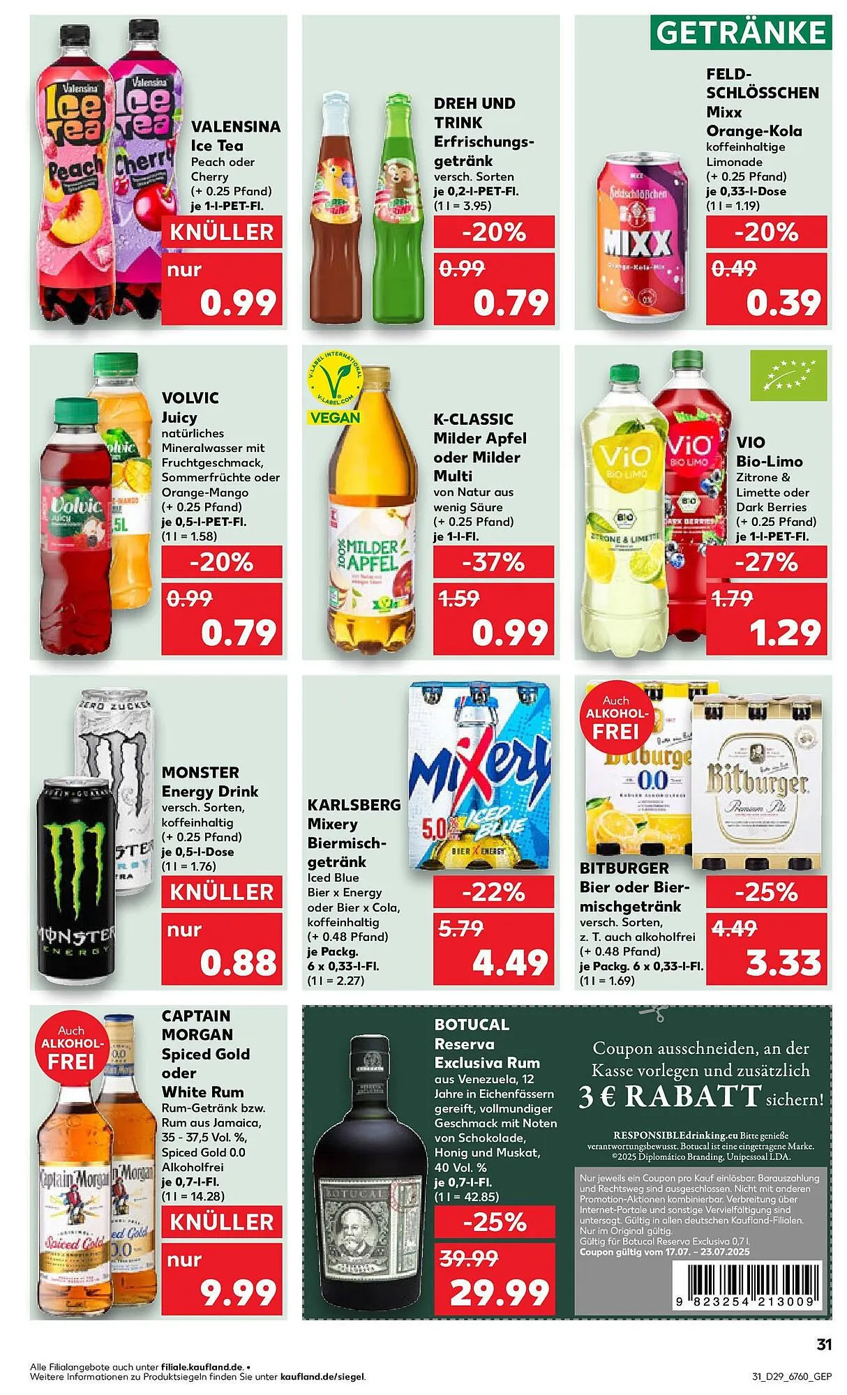 Kaufland Prospekt von 20. Juli bis 23. Juli 2025 - Prospekt seite 44