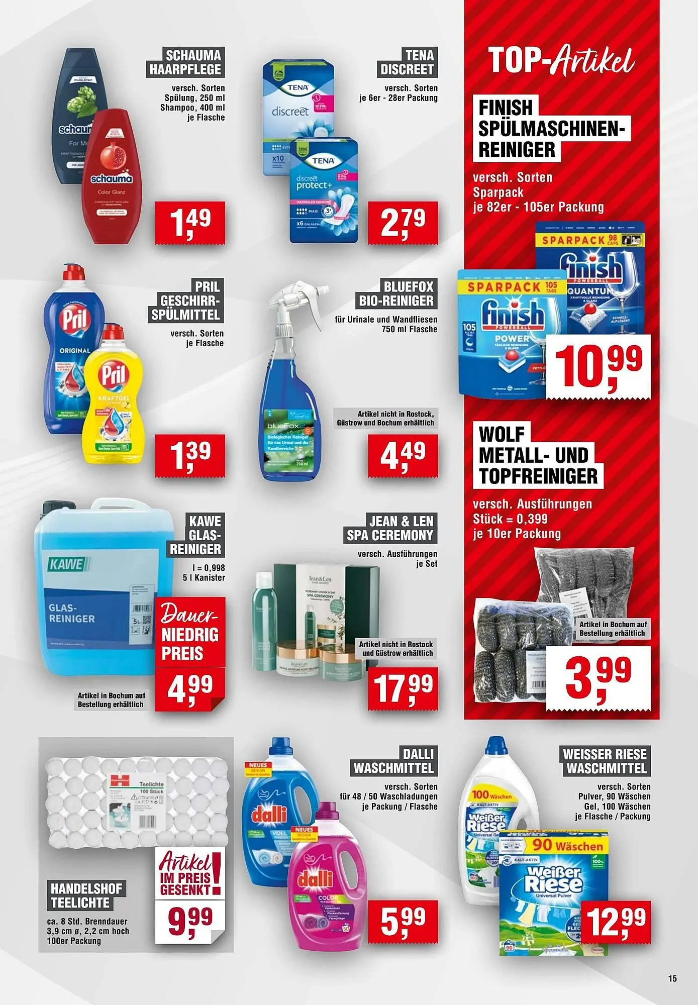 Handelshof Prospekt von 10. April bis 16. April 2025 - Prospekt seite 15