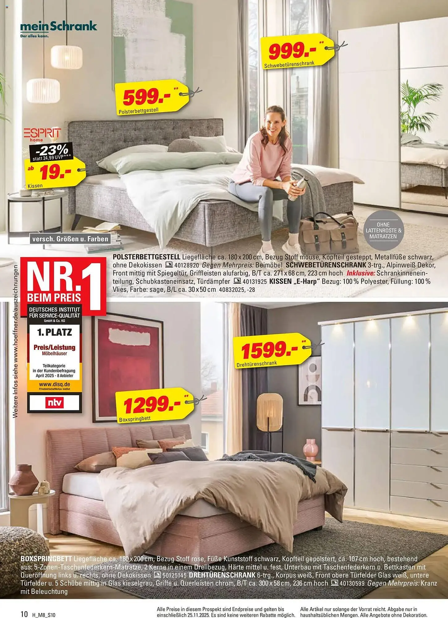 Höffner Prospekt von 12. November bis 25. November 2025 - Prospekt seite 10