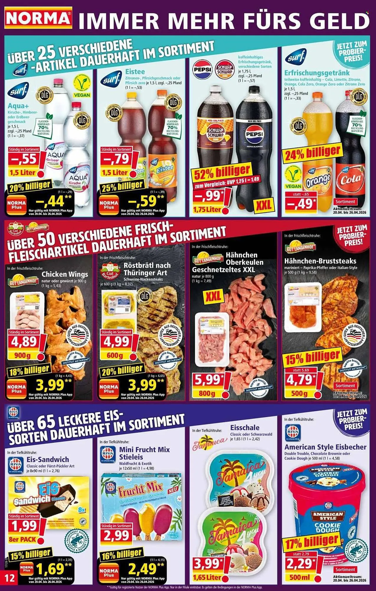 Norma Prospekt von 20. April bis 26. April 2026 - Prospekt seite 12