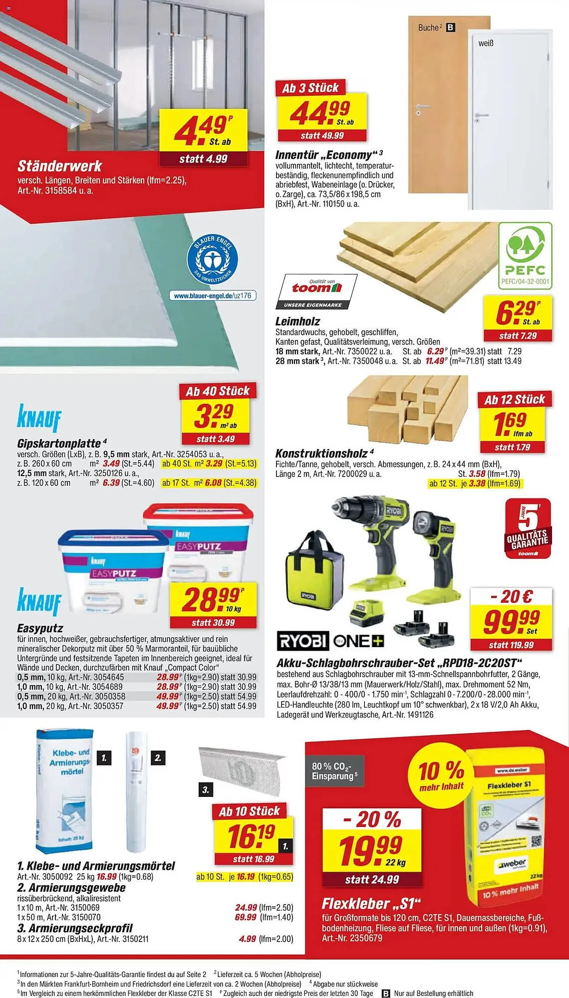 Toom Baumarkt Prospekt von 1. November bis 7. November 2025 - Prospekt seite 8