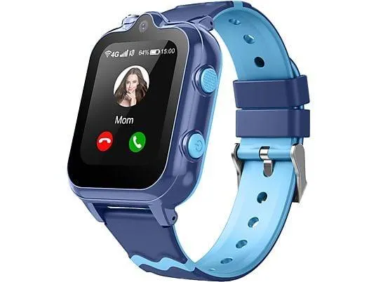 SYTIFRO D35 Kinder Smartwatch ABS Silikon, 200 mm, Blau