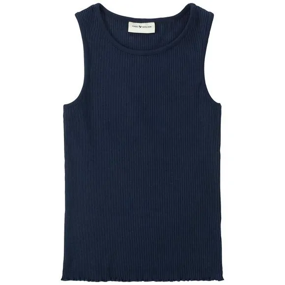 Mädchen Top mit Rippstruktur