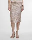 Beigefarbener Damenrock ORSAY