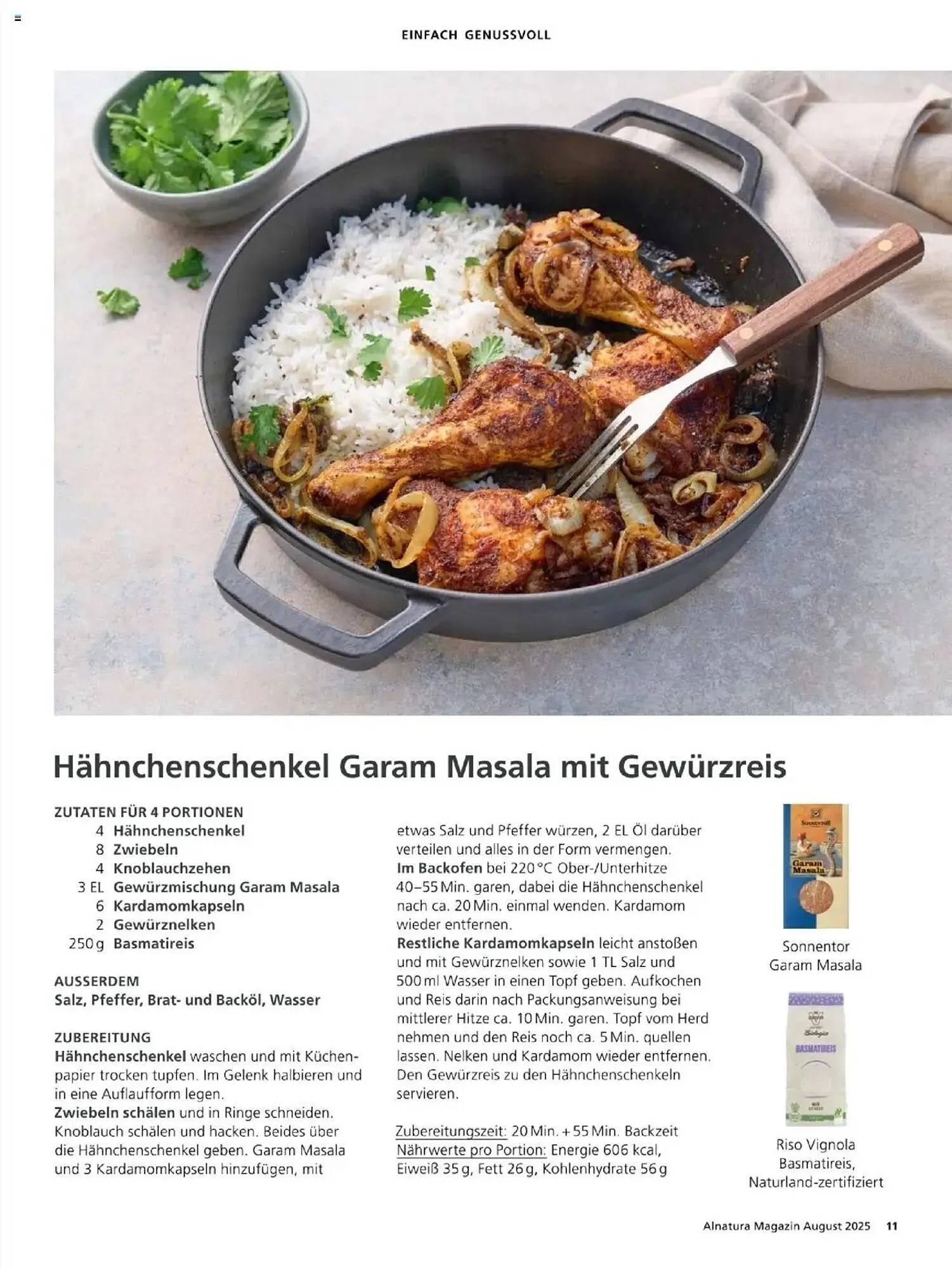 Alnatura Prospekt von 1. August bis 31. August 2025 - Prospekt seite 11