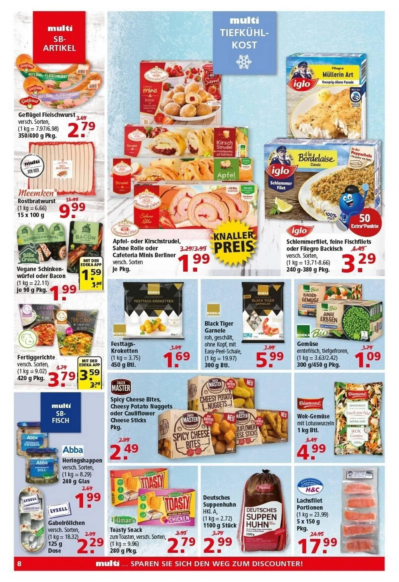 Multi Markt Prospekt von 23. März bis 28. März 2026 - Prospekt seite 8