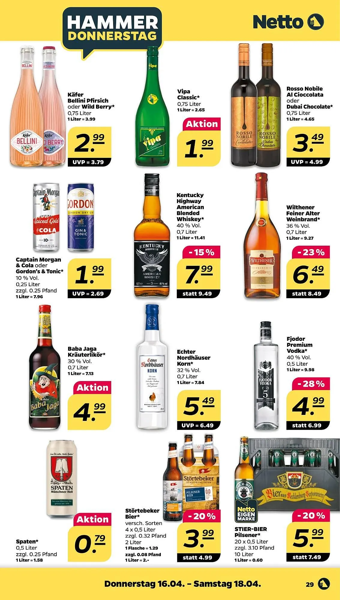 NETTO Prospekt von 13. April bis 18. April 2026 - Prospekt seite 33