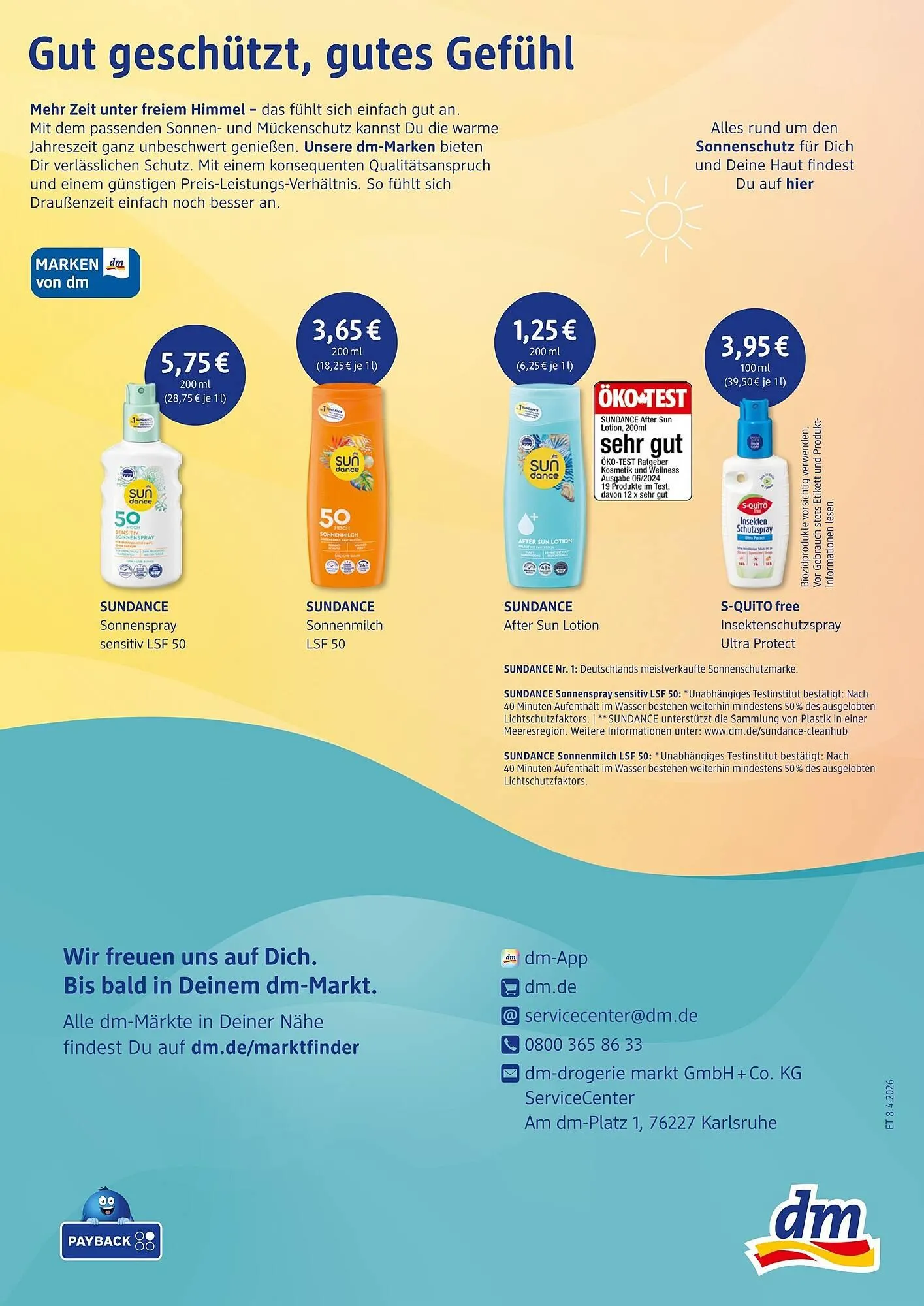 Dm drogerie Prospekt von 8. April bis 2. Mai 2026 - Prospekt seite 7