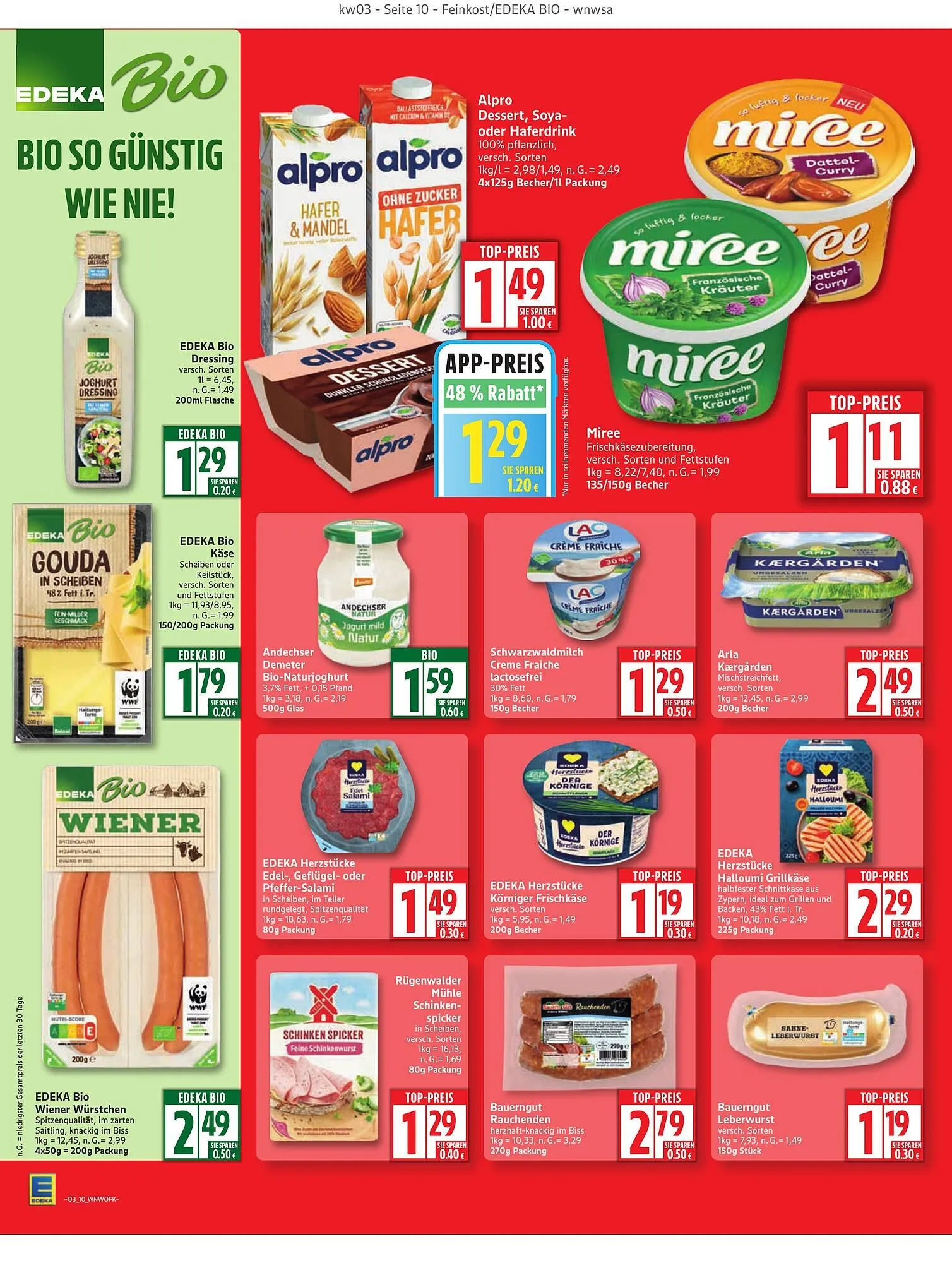 Edeka Prospekt von 12. Januar bis 17. Januar 2026 - Prospekt seite 10