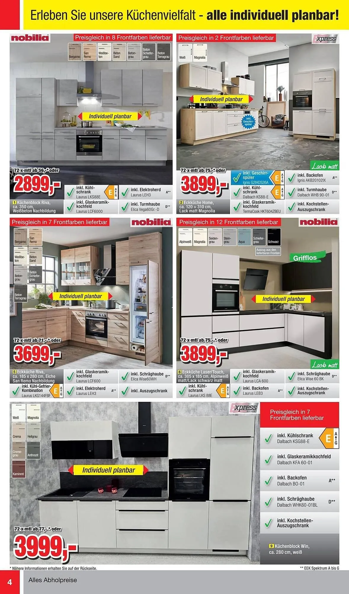 Möbelfundgrube Prospekt von 15. April bis 7. Mai 2025 - Prospekt seite 4