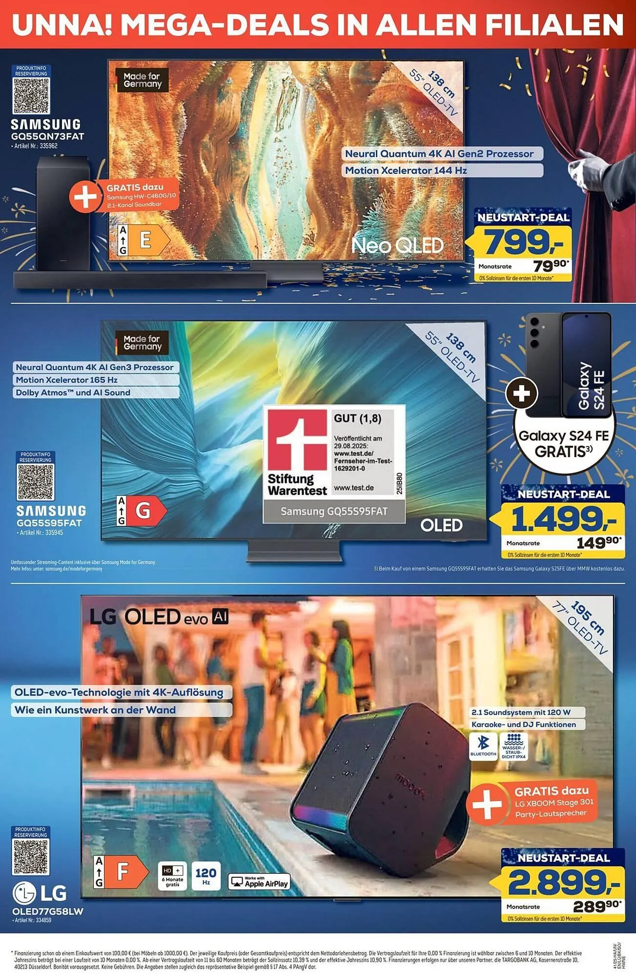 Euronics Berlet Prospekt von 4. Oktober bis 10. Oktober 2025 - Prospekt seite 3