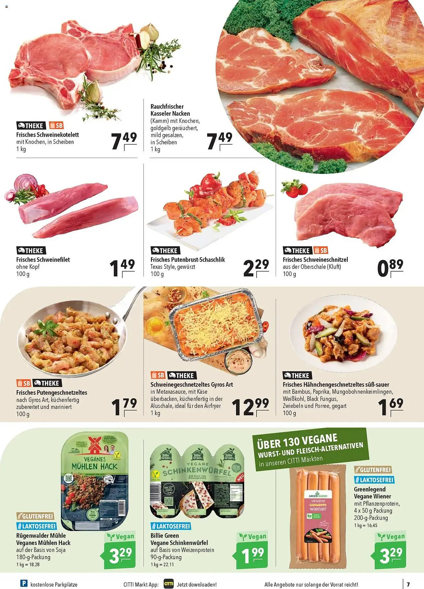 CITTI Markt Prospekt von 21. Januar bis 27. Januar 2026 - Prospekt seite 7