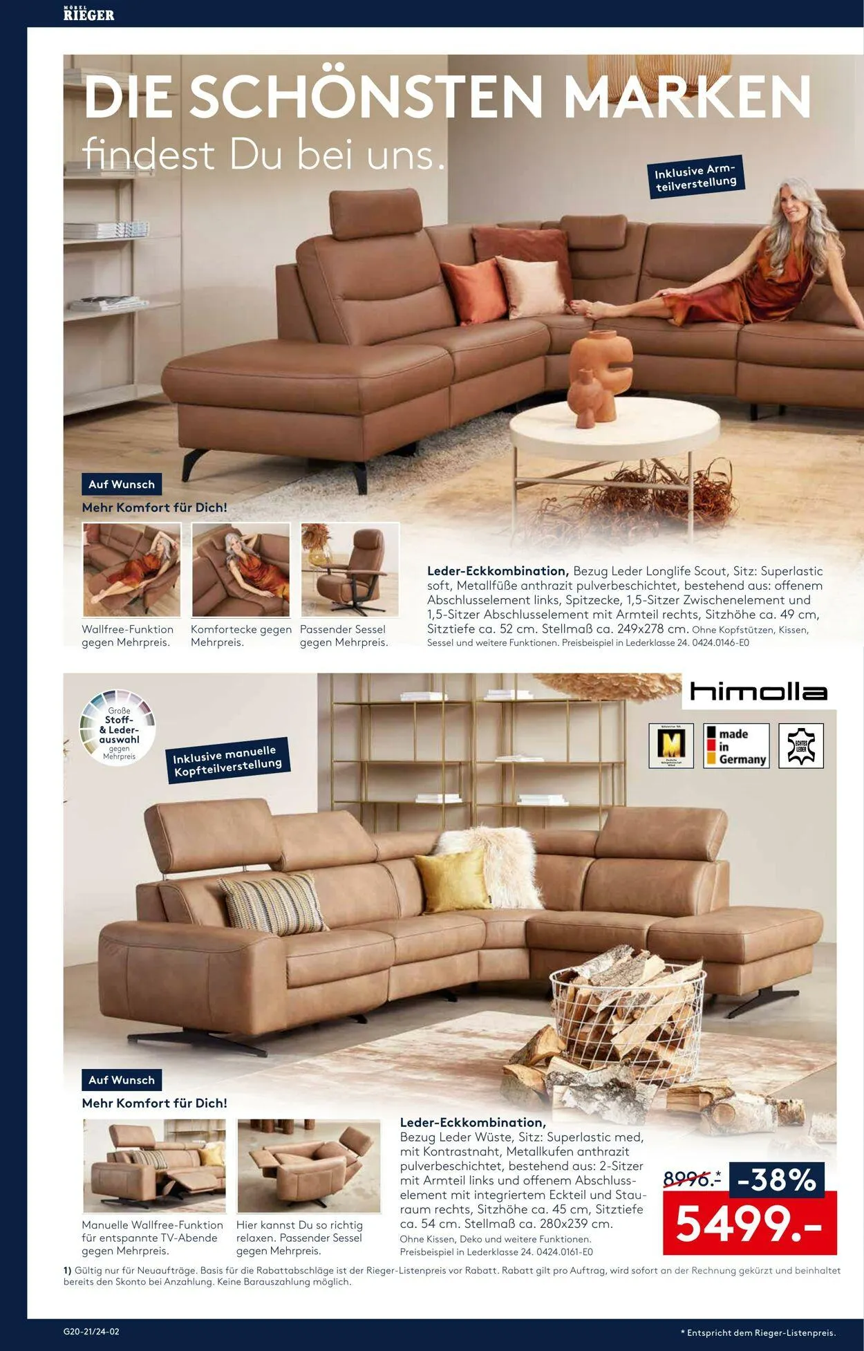Möbel Rieger Aktueller Prospekt von 22. April bis 6. Mai 2026 - Prospekt seite 2