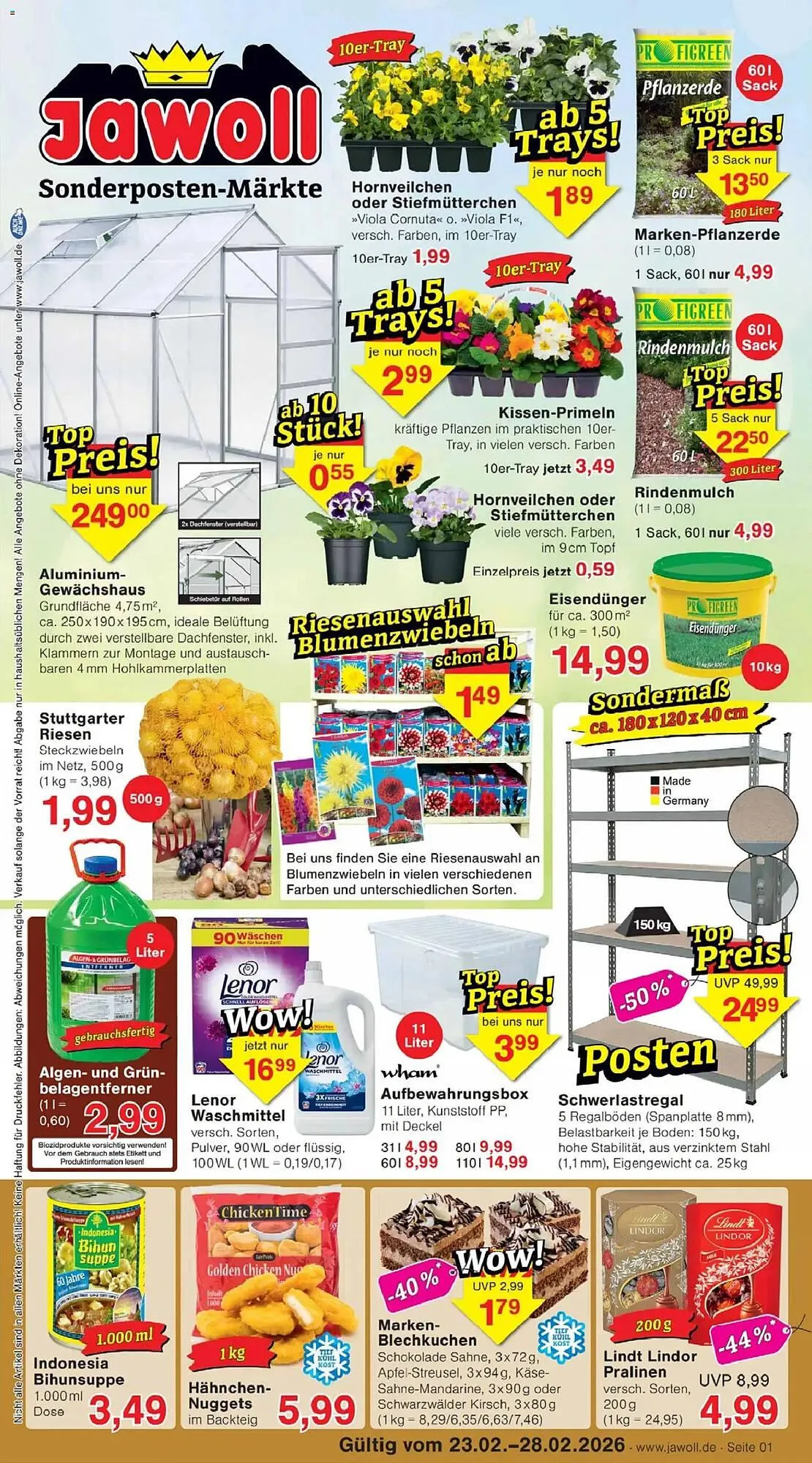 Jawoll Prospekt von 23. Februar bis 28. Februar 2026 - Prospekt seite 1