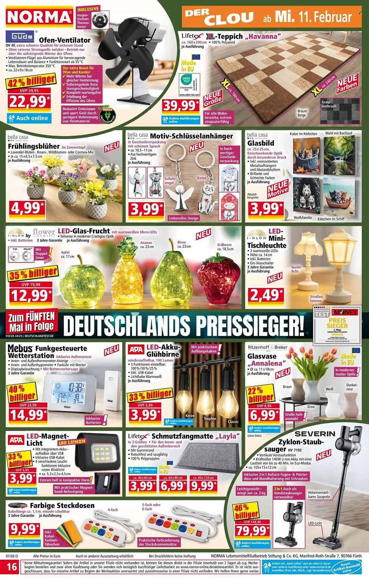 Norma Prospekt von 9. Februar bis 15. Februar 2026 - Prospekt seite 16