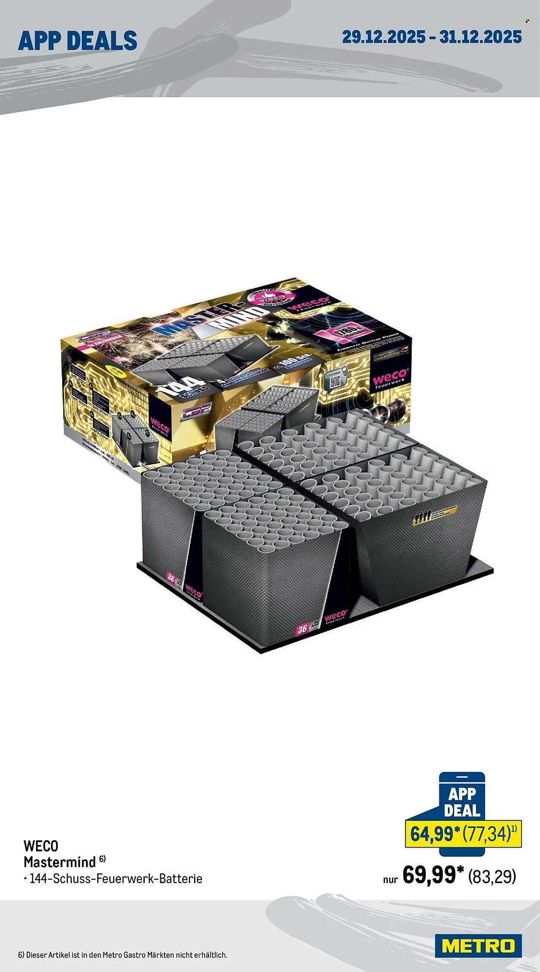 METRO Prospekt von 29. Dezember bis 3. Januar 2026 - Prospekt seite 3